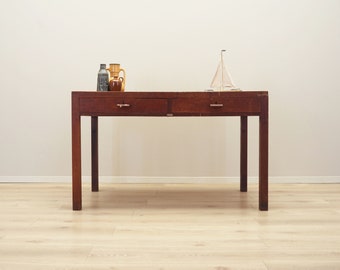 Eikenhouten bureau, Deens design, jaren 60, fabrikant: Ehapa