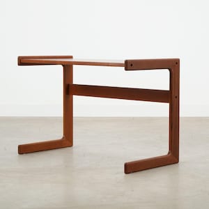 Teakhouten salontafel, Deens design, jaren 70, productie: Denemarken