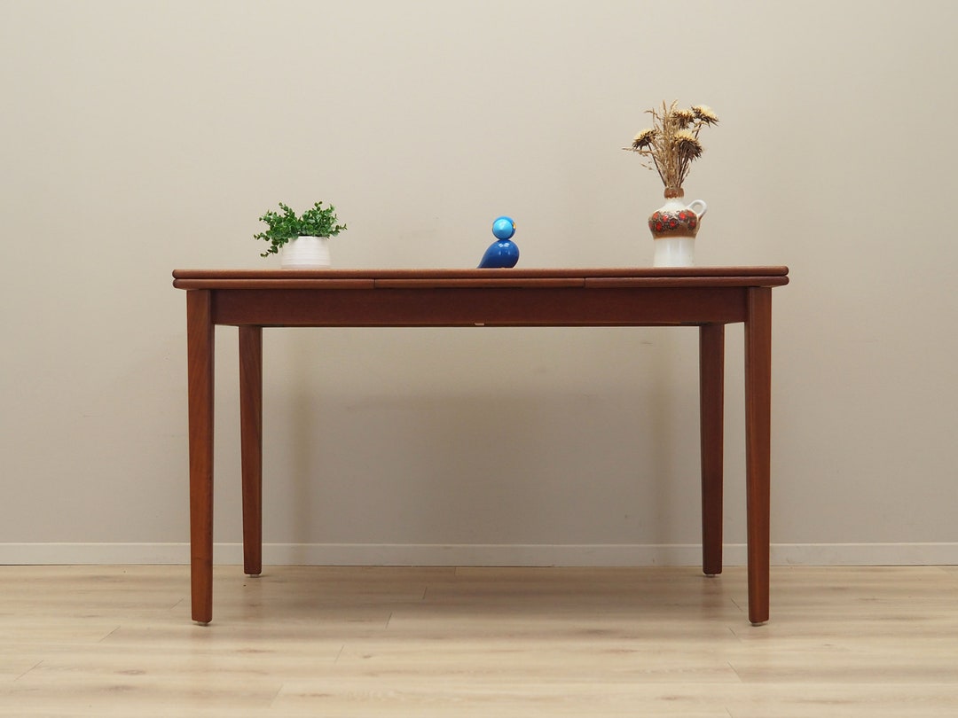 Buy Teak Table, Danish Design, 1970s, Production: Denmark Online