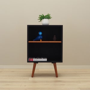 Teakhouten boekenkast, Deens design, jaren 70, productie: Denemarken
