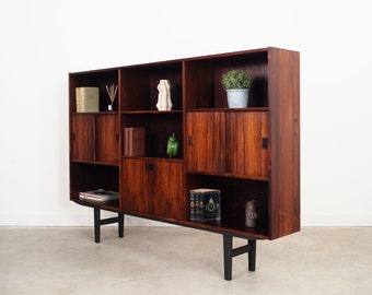 Rosewood bookcase, Danish design, 1970s, designer: Erik Jensen, production Westergaards Møbelfabrik