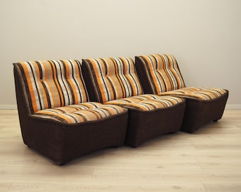 Sofá modular, design italiano, década de 1960, produção: Itália