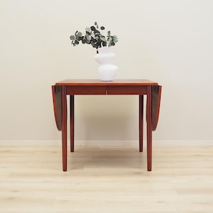 Mahogany table, Danish design, 1970s, production: Denmark