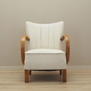 Armlehnstuhl aus Eiche, Art Déco, 1950er Jahre, Produktion: Dänemark