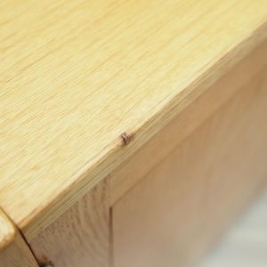 Oak dresser, 60s, Danish design, made in Denmark image 9