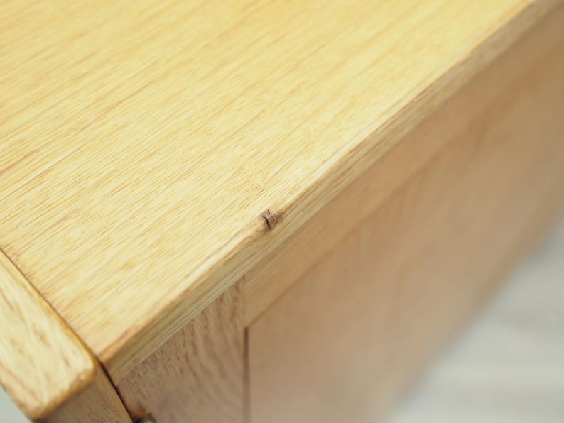 Oak dresser, 60s, Danish design, made in Denmark image 9