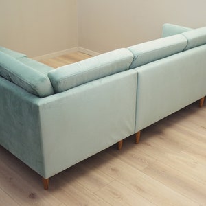 Mint corner sofa, Danish design, 1990s, production: Denmark zdjęcie 10