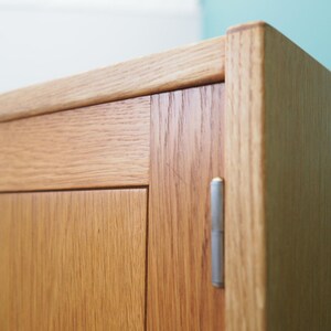 Oak dresser, 60s, Danish design, made in Denmark image 13