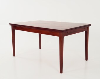Rosewood table, Danish design, 1970s, manufacturer: Skovby