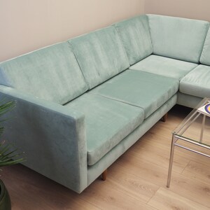 Mint corner sofa, Danish design, 1990s, production: Denmark zdjęcie 5