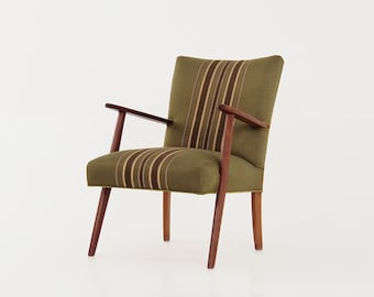 Teakholz Sessel, 1960er Jahre, dänisches Design, Hersteller: Denmark