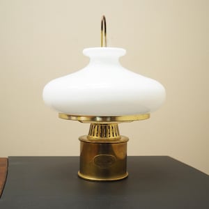 Lampe à huile, design danois, années 50, fabrication : GV Harnisch