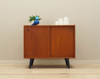 Mobile in teak, design danese, anni 1970, produzione: Danimarca