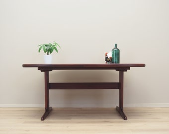 Mahoniehouten tafel, Deens design, jaren '90, fabrikant: Skovby