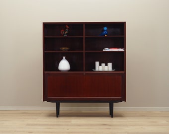 Mahogany bookcase, Danish design, 1970s, production: Denmark