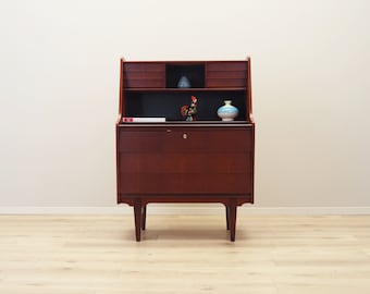 Teak secretary, Danish design, 1970s, production: Denmark