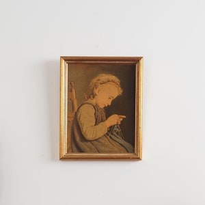 Obraz „Portret dziewczyny”, skandynawski design, XIX w., autorstwa Alberta Ankera