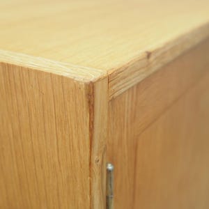 Oak dresser, 60s, Danish design, made in Denmark image 7