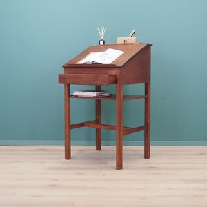 Mahogany secretary, Danish design, 60s made in Denmark image 2