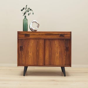 Mueble de palisandro, diseño danés, década de 1970, producción: Dinamarca