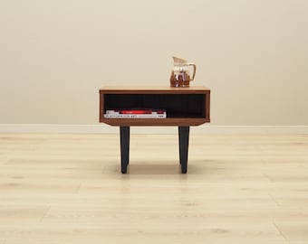 Walnut bedside table, Scandinavian design