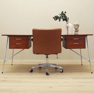 Teak desk, Danish design, 1960s, designer: Børge Mogensen, manufacturer Søborg Møbler