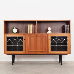 Teak Bücherregal, dänisches Design, 70er Jahre, Produktion: Dänemark