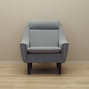 Grauer Sessel, dänisches Design, 1970er Jahre, Produktion: Dänemark