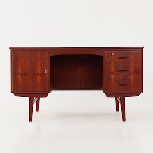 Teak desk, Danish design, 1970s, production: Denmark