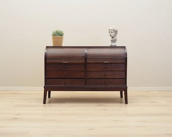 Mueble de roble, diseño danés, años 70, producción: Dinamarca