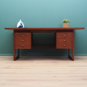 Teak desk, Danish design, 1970s, made in Denmark