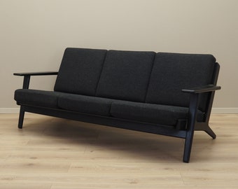 Oak sofa, Danish design, 1960s, designer: Hans. J. Wegner, production Getama