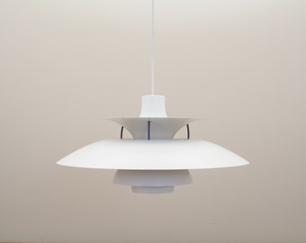 Lampada a sospensione, design danese, anni '70, produttore: Louis Poulsen