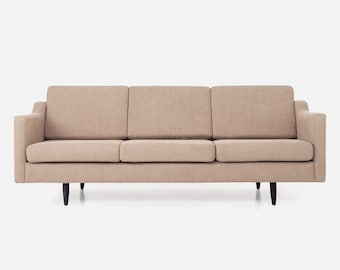 Sofa BODO braun, skandinavisches Design