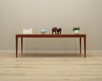 Panca in teak, design danese, anni '70, produzione: Danimarca