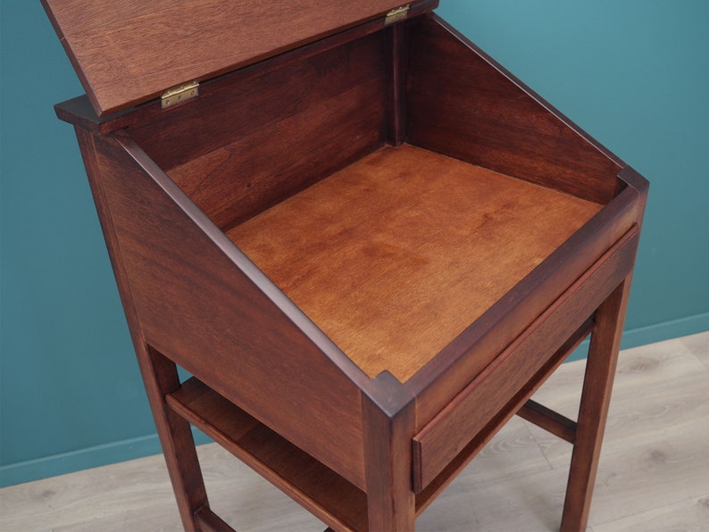 Mahogany secretary, Danish design, 60s made in Denmark image 7