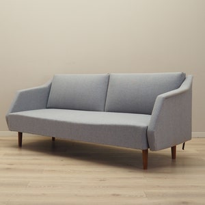 Graues Sofa, dänisches Design, 1960er Jahre, Produktion: Dänemark