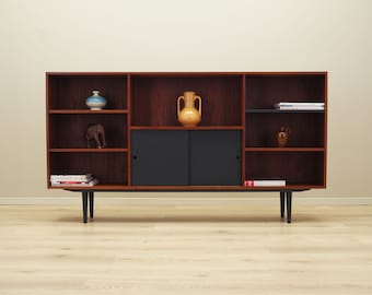 Teak Bücherregal, dänisches Design, 70er Jahre, Produktion: Dänemark