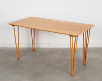 Tisch aus Eschenholz, dänisches Design, 1970er Jahre, Herstellung: Denmark