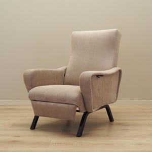 Fauteuil réglable, design italien, années 1970, production : Italie