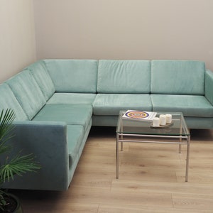 Mint corner sofa, Danish design, 1990s, production: Denmark zdjęcie 1