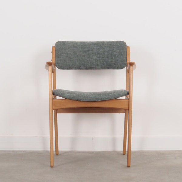 Beech armchair, Danish design, 1960s, designer: Erik Buch