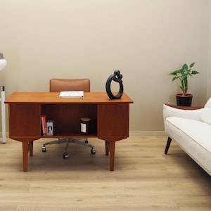 Teak desk, Danish design, 1960s, production: Denmark