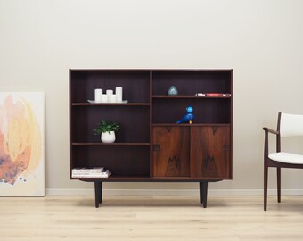 Rosewood bookcase, Danish design, 1970s, production: Farsø Møbelfabrik