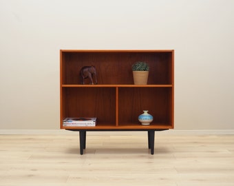 Teak Bücherregal, dänisches Design, 70er Jahre, Produktion: Dänemark