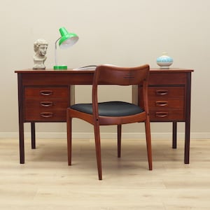 Teak desk, Danish design, 1970s, production: Denmark