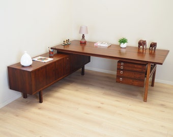 Schreibtisch aus Palisander, Dänisches Design, 60er Jahre, Designer: Arne Vodder, Manufaktur Sibast