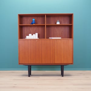 Teakhouten boekenkast, Scandinavisch design, jaren 60, ontwerper Bertil Fridhagen, productie: Bodafors