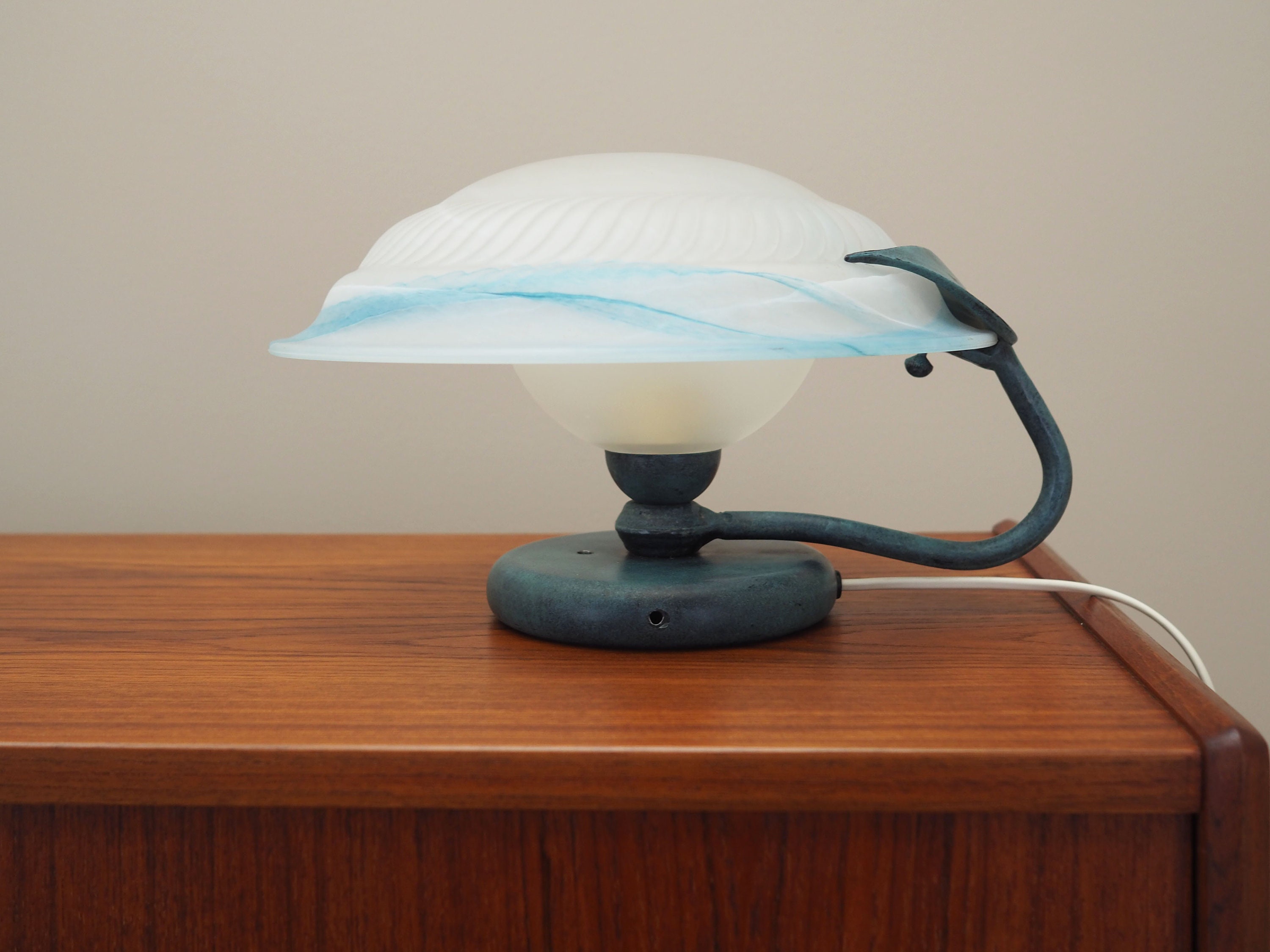 lampe de chevet, design danois, années 1970, fabriquée au danemark