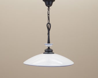 Pendant lamp, Italian design, 1970s, production: Italy